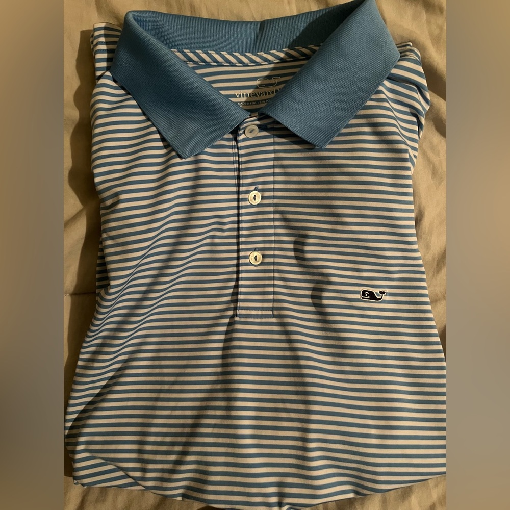 Vineyard Vines Striped Polo